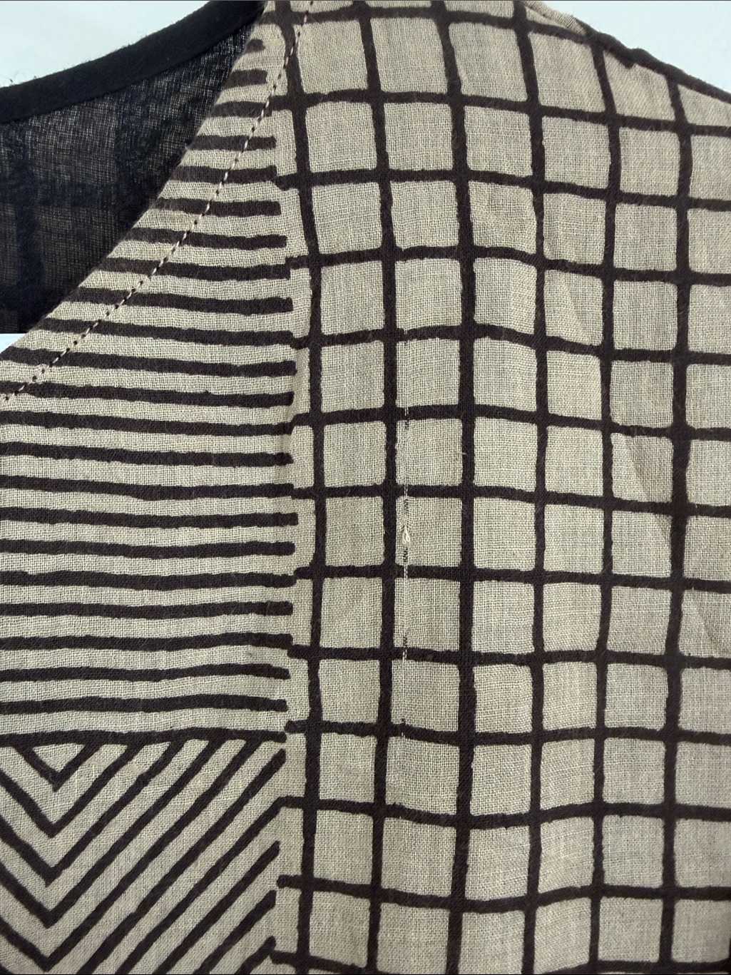 World Of Crow Patterned Short Sleeve Shirt Dress — image 6 of 8